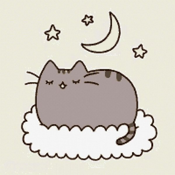 Кот Пушин художник