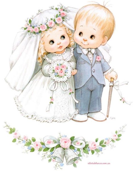 Свадьба рисунок