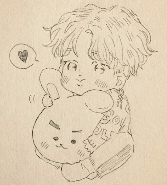 БТС Чиби тэхён