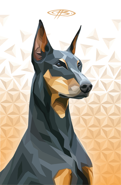 Доберман-пинчер фурри