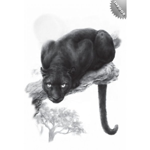 Пантера рисунок