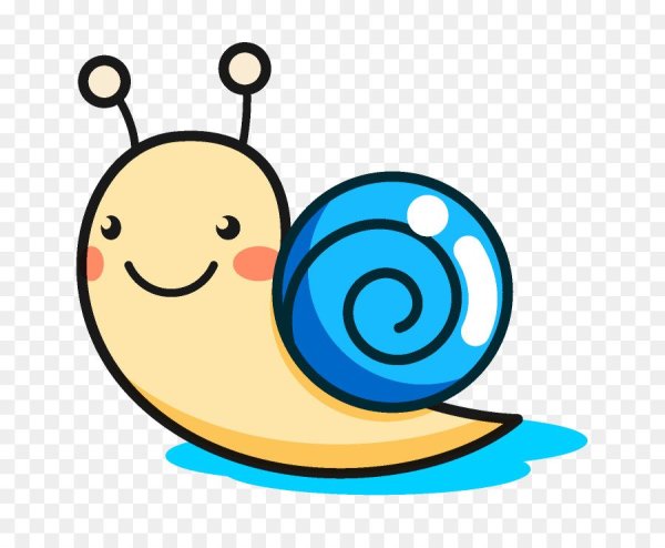 Улиткитмультяшные милые