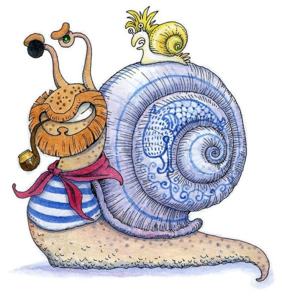 Сказочная улитка