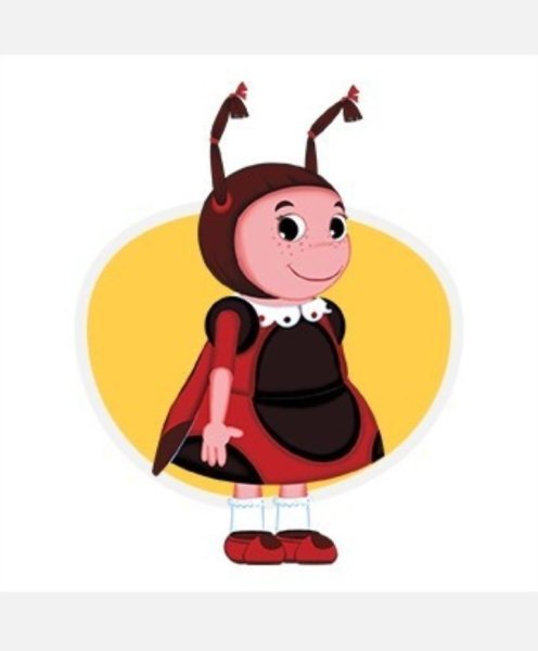 Лунтик Божья коровка Мила