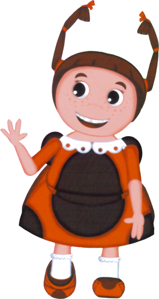 Лунтик Божья коровка Мила