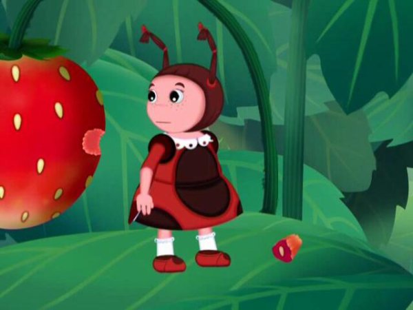 Лунтик Божья коровка Мила