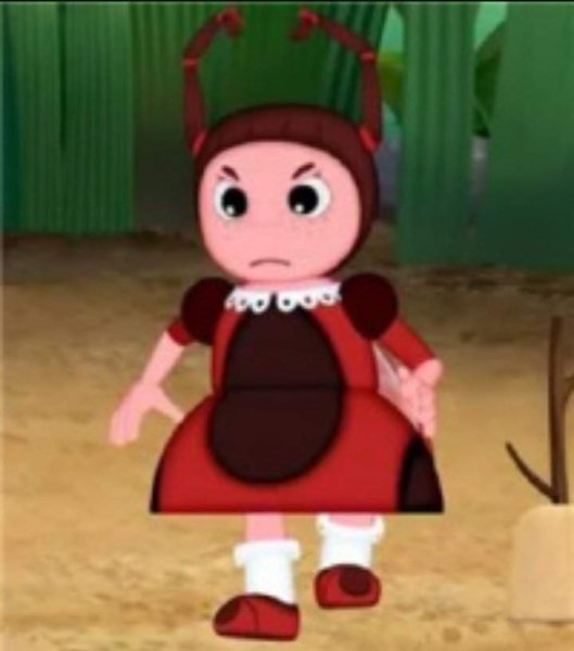 Мила из Лунтика раскраска