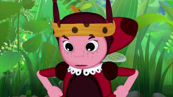 Мила из Лунтика раскраска