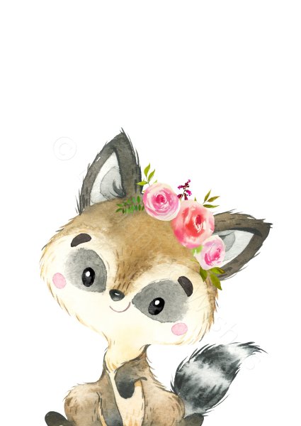 Акварельные зверюшки