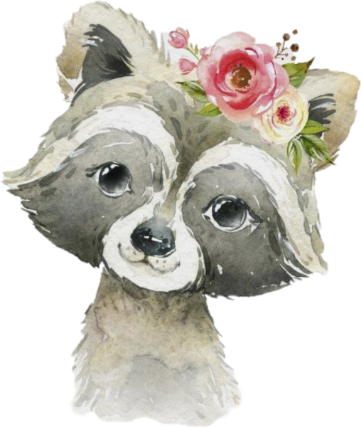 Зверюшки акварелью