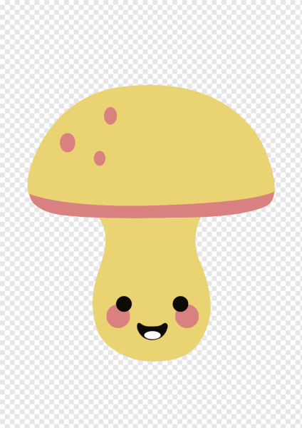 Грибочек мультяшный