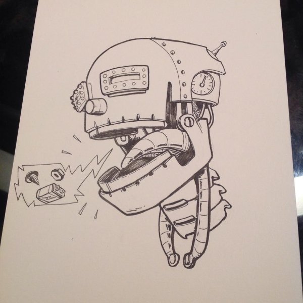 Робот Лапута скетч