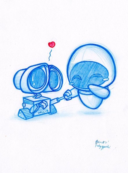 Валли и ева любовь