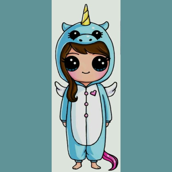 Милые мультяшные девочки в пижамах