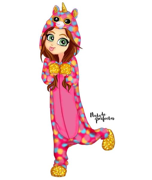 Мультяшные девочки в пижамах