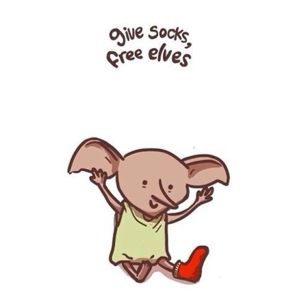 Наклейки доби из Гарри Поттера