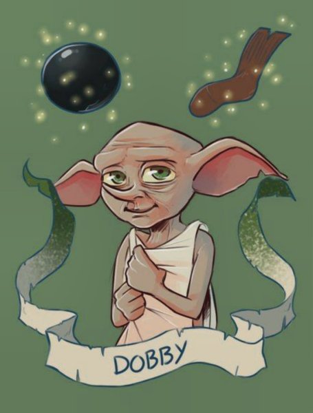 Добби Стикеры телеграмм