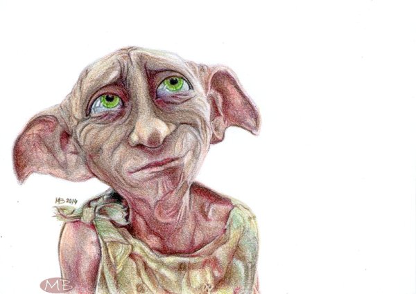 Стикеры Гарри Поттер Добби