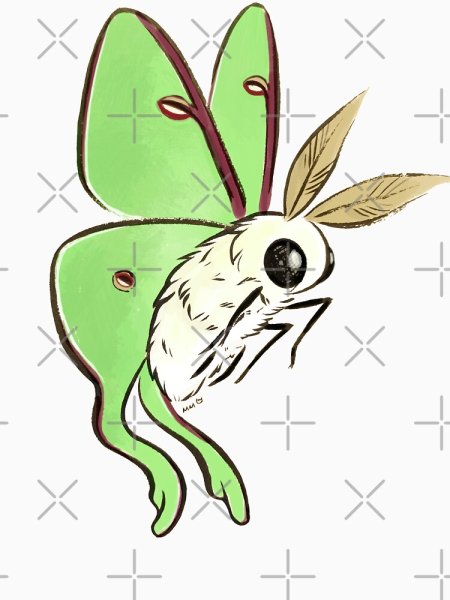 Моль мультяшная