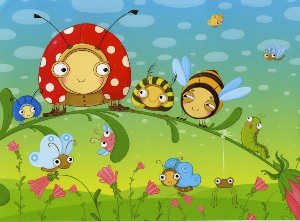 Веселые букашки