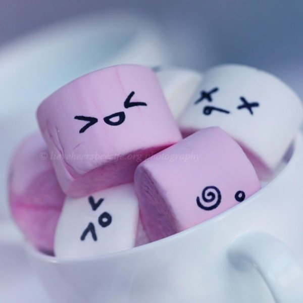 Маршмеллоу с глазами