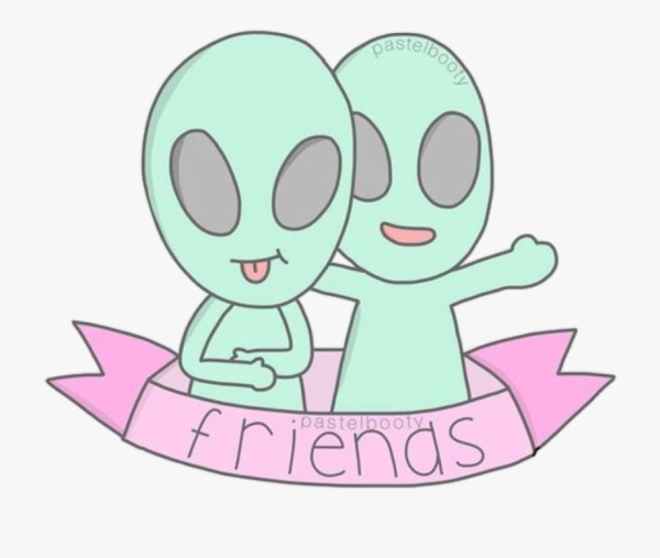 Инопланетянин для срисовки