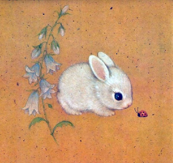 Милый кролик рисунок