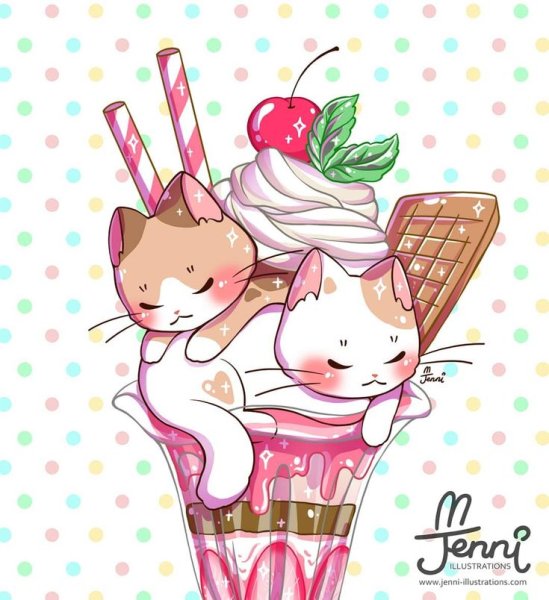 Милые картиночки с едой