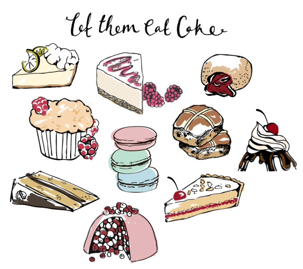 Рисунок на тему сладости для срисовки