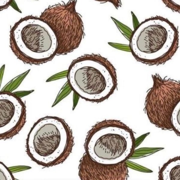 Фон на телефон кокосики