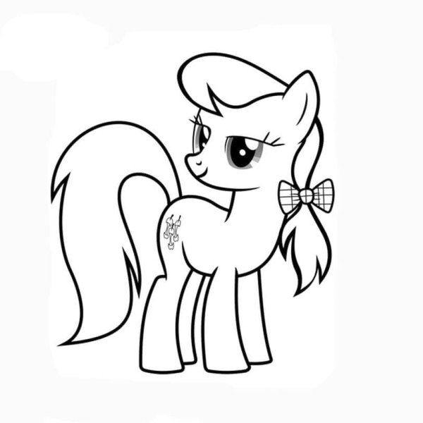 Мони раскраска для детей