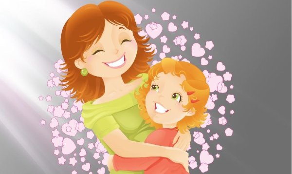 Рисунок на тему мама