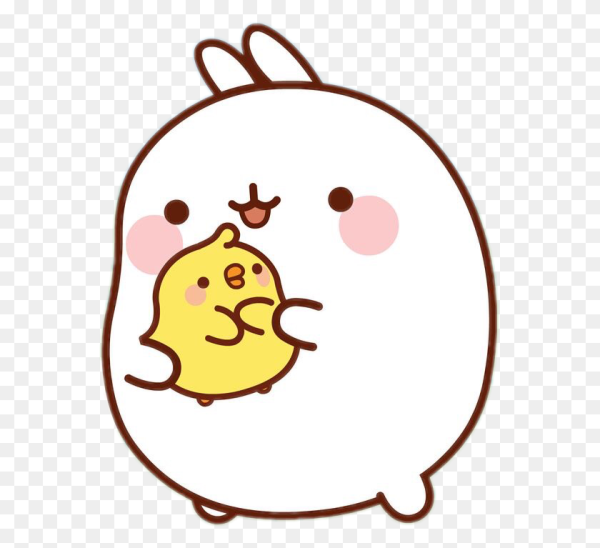 Моланг кролик и цыпленок