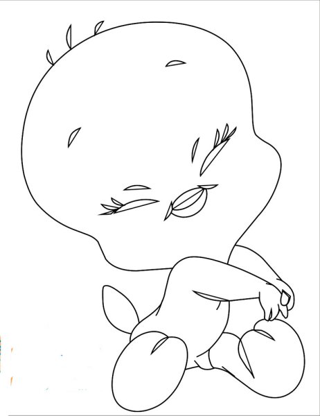 Прикольные раскраски для малышей