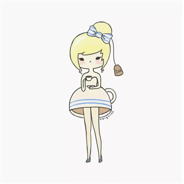 Девочка для срисовки легко