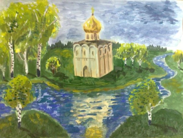 Русь православная рисунки