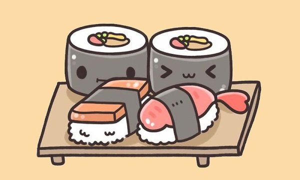 Милые мультяшные девочки