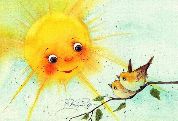 Солнечные акварели Виктории Кирдий