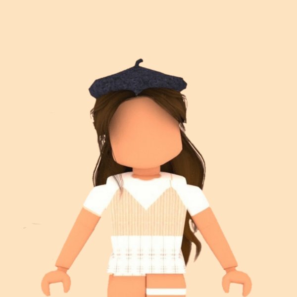 РОБЛОКС девочка с коричневыми волосами