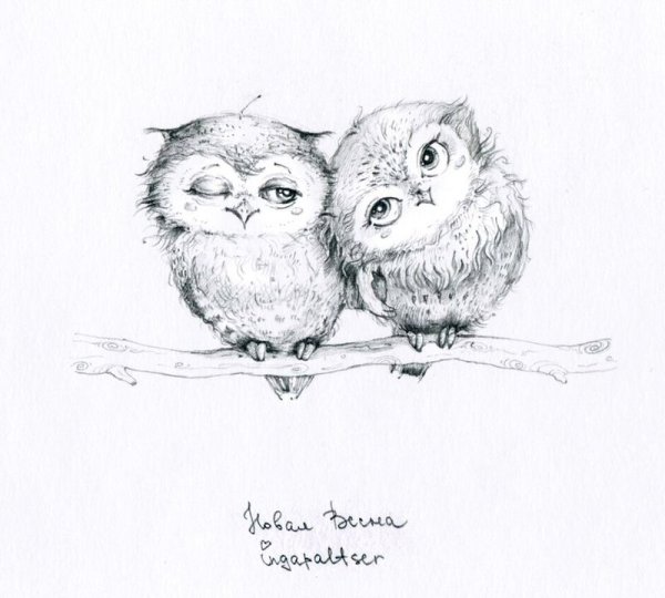 Милые и лёгкие рисунки маркерами