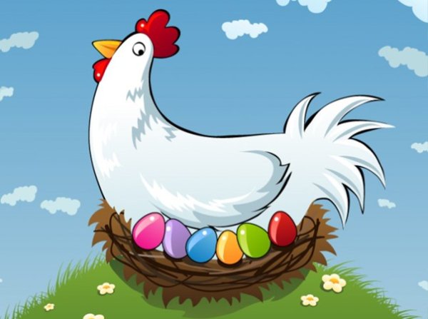 Курочка для детей