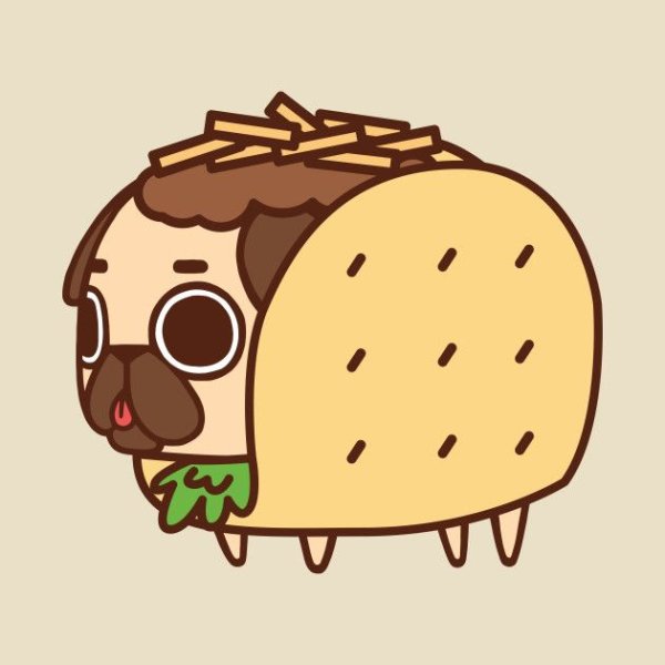 Puglie Мопс Стикеры