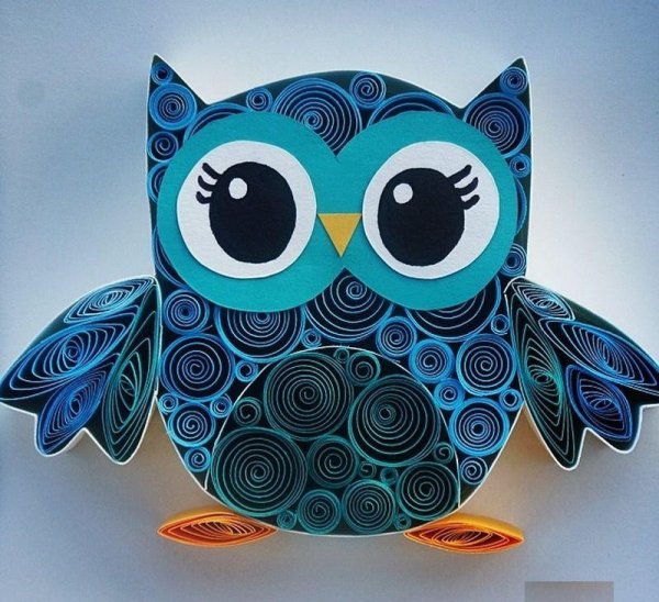 Квиллинг Сова