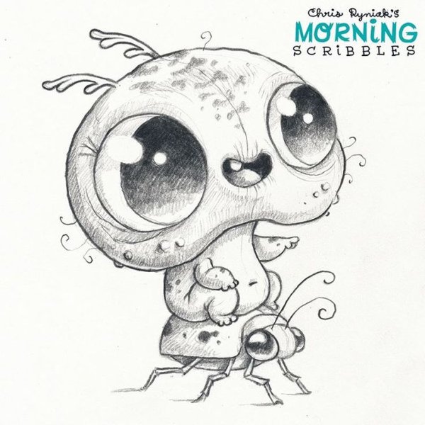 Монстрики с большими глазами