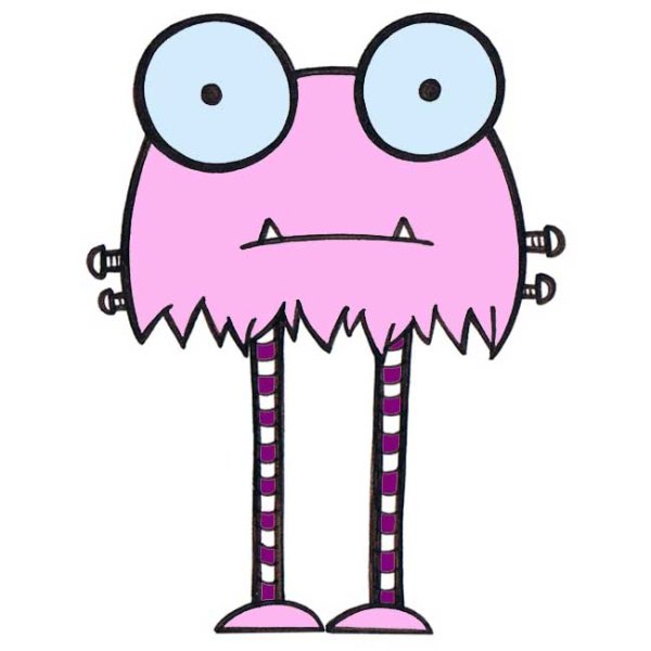 Легкие рисуночки маленькие чудики