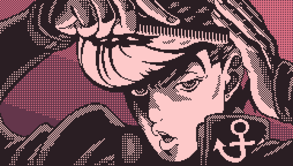 Пиксель арты Джоджо