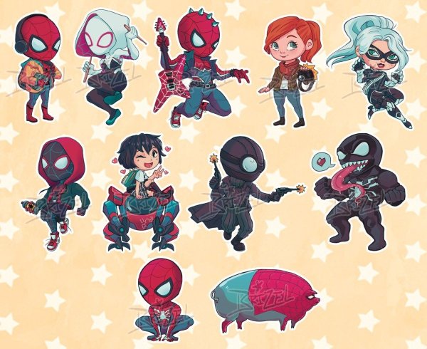 Персы Марвел Чиби