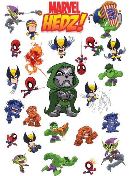 Супергерои Марвел маленькие