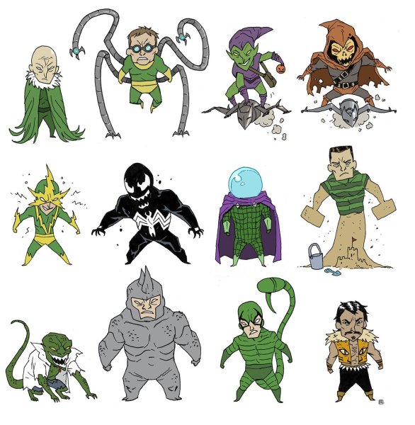 Человек паук аниме