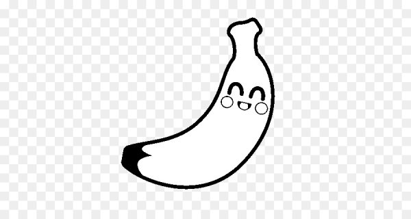 Раскраска милые бананчики